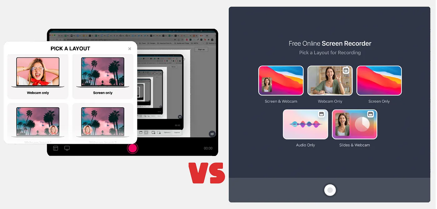 Big changes from the initial recorder redesign
